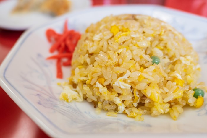 arroz com gengibre
