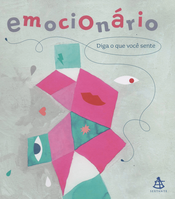 Capa do livro "Emocionário: diga o que você sente", escrito por Rafael R. Valcárcel 