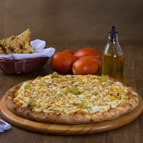 pizza de frango com catupiry