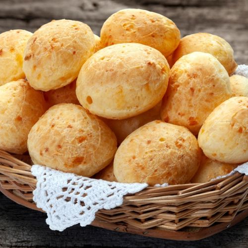 Pão de queijo vegano 