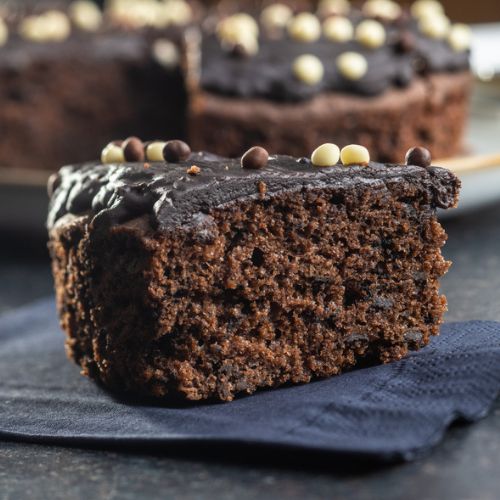 Bolo gelado de chocolate