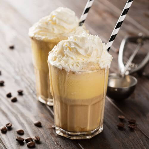 Cappuccino gelado é uma das opções de receitas de verão