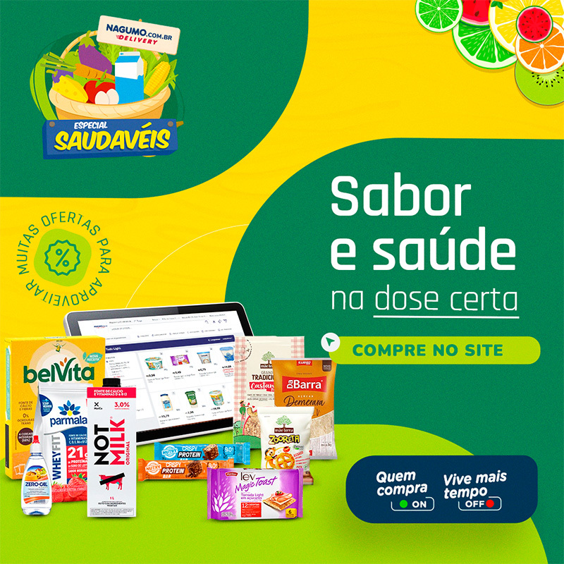 banner campanha saudáveis nagumo