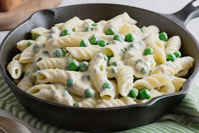 Macarrão cremoso de panela de pressão