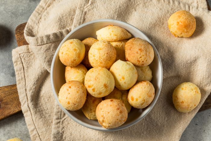 Pão de queijo proteico 