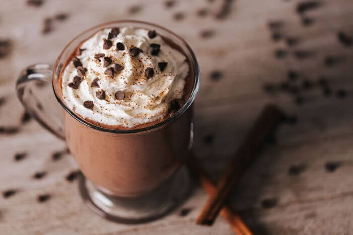 Receitas de chocolate quente
chocolate quente com leite condensado