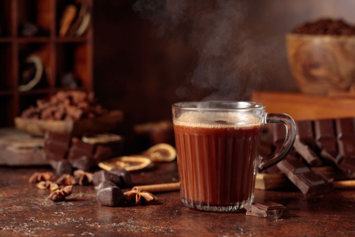 Receita de chocolate quente
chocolate quente simples