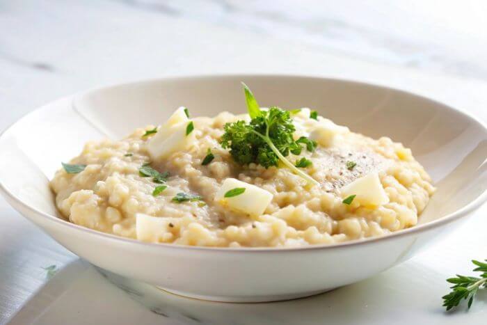 Receia de risoto simples