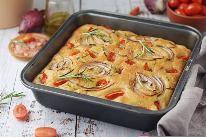 receita de focaccia simples
