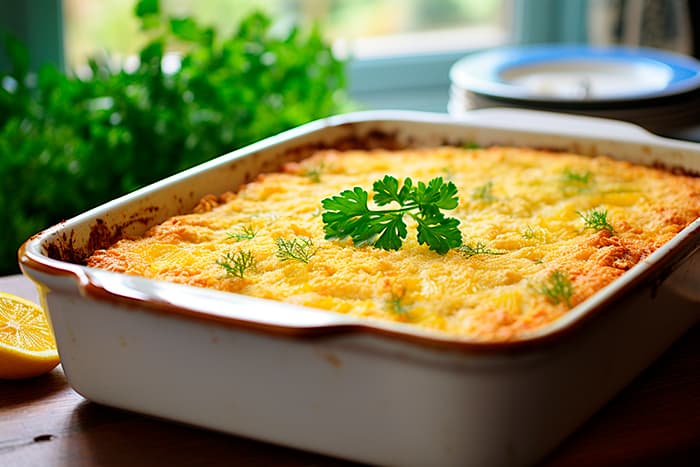 receitas com frango desfiado: escondidinho de frango e mandioca