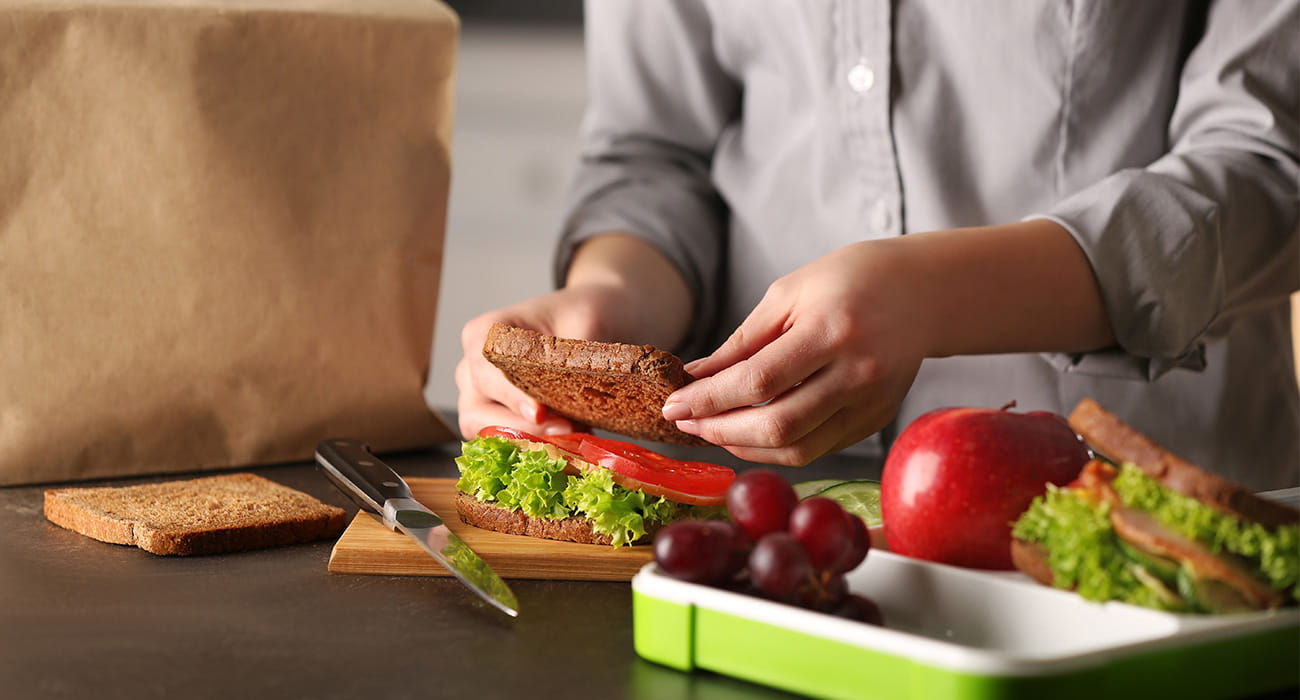 lanches para levar ao trabalho
