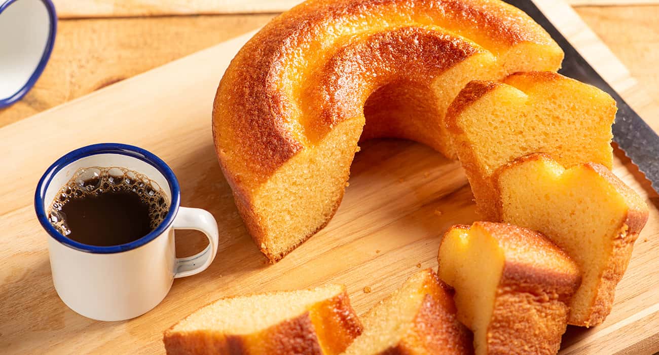 bolo de liquidificador simples