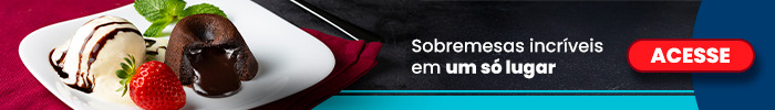 Banner: Sobremesas incríveis em um só lugar