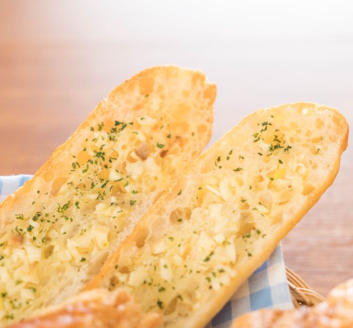 Pão de alho.