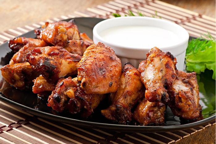 Frango a passarinho.
