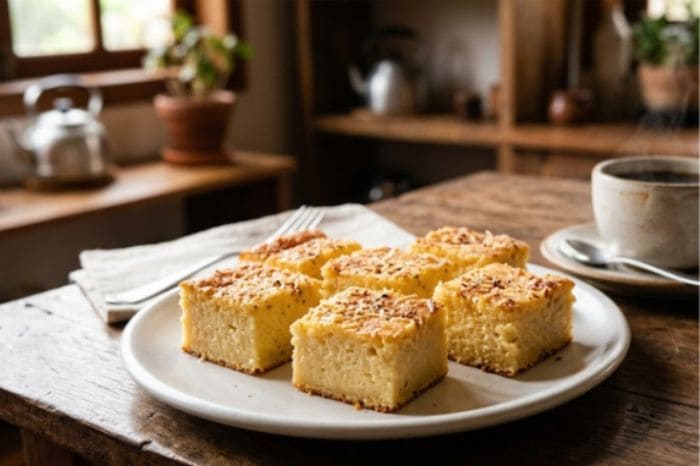 bolo de queijo de liquidificador