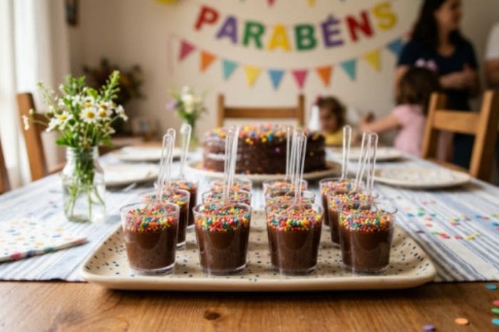 brigadeiro de colher decorado